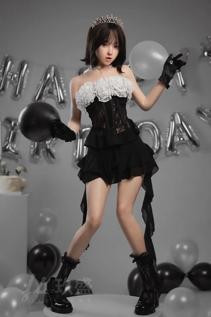 148cm (4ft10) B-Cup Silikon Patung Seks Hina, ROS Kepala #90B